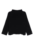 Maglione per neonata Album Di Famiglia Kids nero con maniche a 3/4 25W40216 INK ALBUM DI FAMIGLIA 