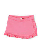 Shorts per neonata Givenchy Kids rosa con ruches con design a più strati H30660 488 GIVENCHY KIDS 