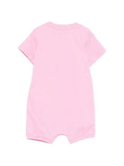 Tutina per neonata Moschino Kids rosa con ricamo Teddy Bear MWY022LFA07 51473 MOSCHINO KIDS 