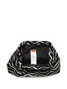 Borsa per bambina Missoni Kids nera con stampa zigzag MZ0B28 W0028 930BG MISSONI KIDS 