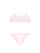 Set 2 pezzi da bagno per bambina MC2 Saint Barth Kids rosa con coulisse JAI0001 00852L MC2 ST. BARTH KIDS 