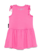 Abito per bambina John Richmond Junior fucsia con dettaglio con cinturino RGP25008VE BARBIE JOHN RICHMOND JUNIOR 