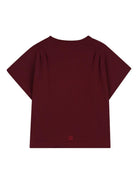 T-shirt per bambina Givenchy Kids borgogna con logo H31010 95C GIVENCHY KIDS 