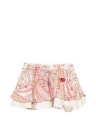 Gonna per neonata Etro Kids rosa con stampa paisley GY7000 S0221 106RS ETRO KIDS 