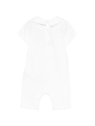 Tutina per neonati Moschino Kids bianca con stampa Teddy Bear MUT04OLAA01 10063 MOSCHINO KIDS 