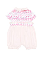 Tutina per neonata Missoni Kids rosa chiaro con motivo a zig zag MYA001 Z3672 52AMC MISSONI KIDS 