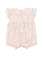 Tutina per neonata Jesurum Baby rosa con dettagli in pizzo AMARILLO VAR.48 JESURUM KIDS 