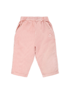 Pantaloni a coste per neonata Molo rosa cipria con vita elasticizzata 6W25I107 5494 MOLO 