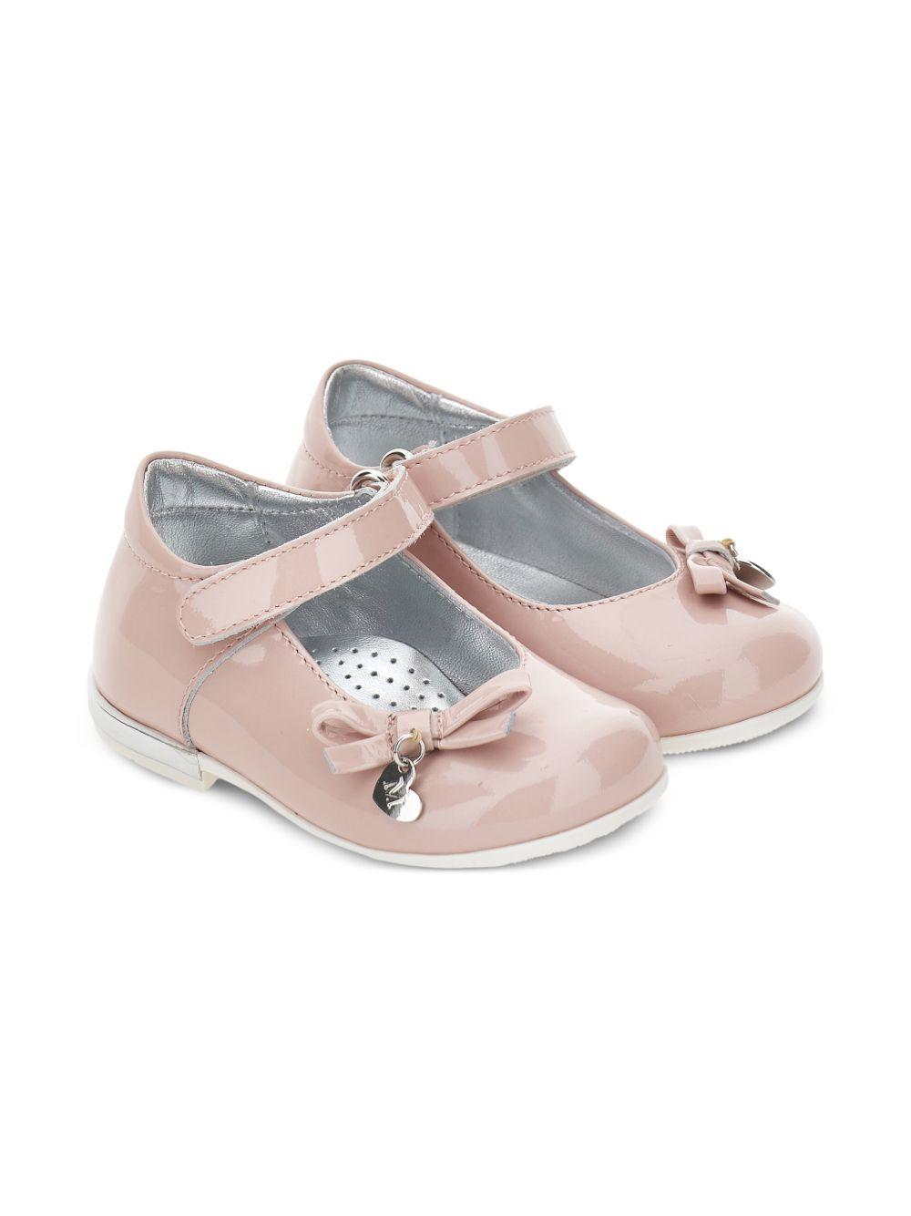 Ballerine per bambina Monnalisa rosa con dettaglio fiocco 83G009 7706 0091 MONNALISA KIDS 
