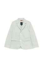 Blazer per bambino Fay Kids verde con revers classici FY2Q04 G0019 740 FAY KIDS 