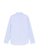 Camicia per bambino Dondup Kids azzurra con motivo a righe DMCA0480CR015 D128 DONDUP KIDS 