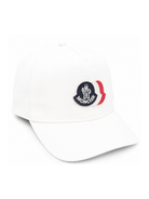 Cappello per bambino Moncler Enfant bianco con logo L19543B000010U082 037 MONCLER KIDS 