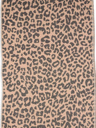 Telo mare MC2 Saint Barth marrone con stampa leopardata FOUT009 02712L MC2 ST. BARTH KIDS 