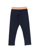 Leggings per bambina Versace Kids blu con elastico in vita 10249251A18119 2U9J0 VERSACE KIDS 