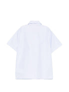 Camicia per bambino Paolo pecora Kids azzurra a maniche corte PP4343 CIELO PAOLO PECORA KIDS 
