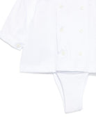 Set t-shirt e short per neonato La Stupenderia blu con colletto tondo 1CBCT11 Z29 LA STUPENDERIA 