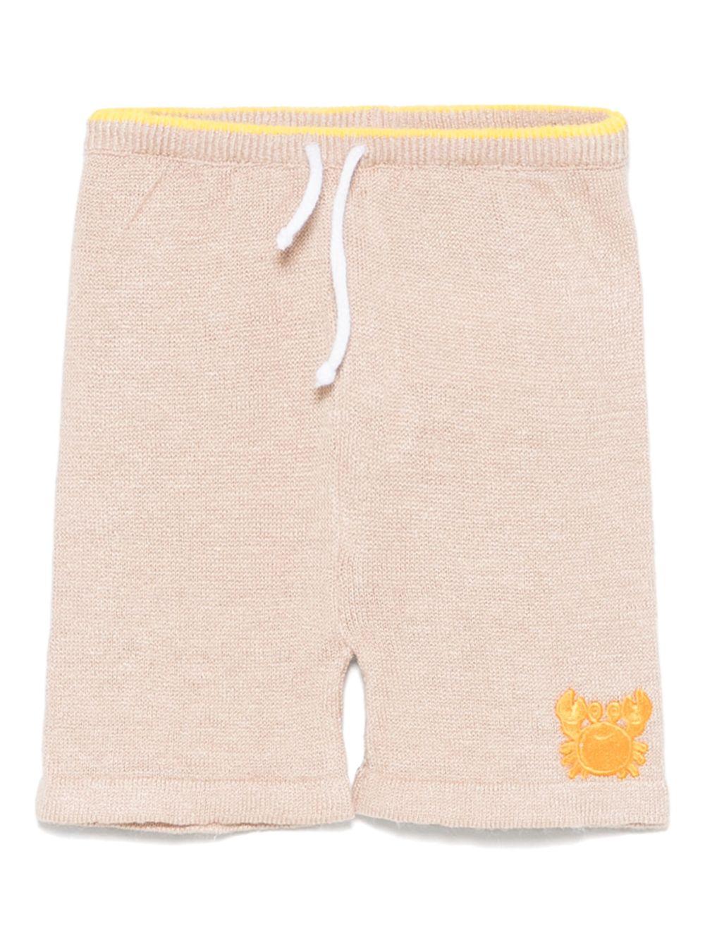 Pantaloni per neonato Gensami kids beige in maglia PT01-B-SOFT GOLD BEIGE GENSAMI KIDS 