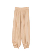 Pantaloni per donna Alysi beige con polsini elasticizzati 116157 P6235 CAMEL ALYSI 