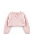 Cardigan per neonata Monnalisa Kids rosa con dettaglio con fiocco 73H801 8060 0091 MONNALISA KIDS 