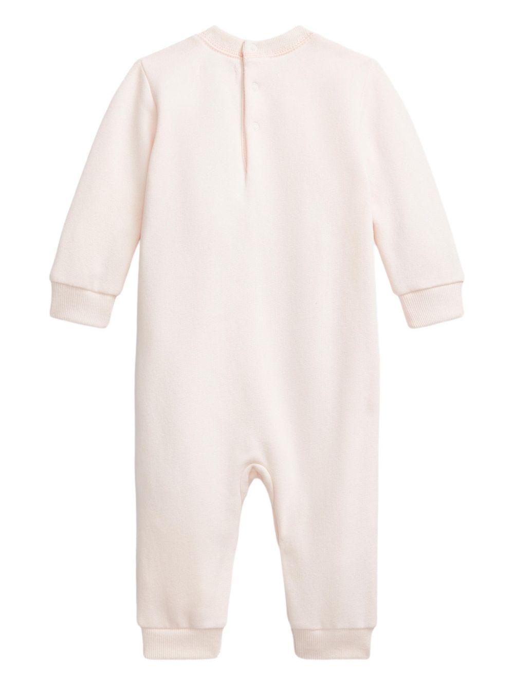 Tutina per neonata POLO RALPH LAUREN KIDS rosa con stampa Polo Bear 310898933 001 Ralph Lauren kids 