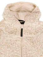 Giubbino per neonati Molo beige con texture Teddy Bear 5W25L205 5553 MOLO 