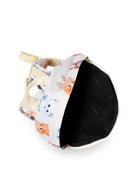Zaino per bambini Molo Kids bianco con stampa grafica gatti all-over 7W26V204 5848 MOLO KIDS 