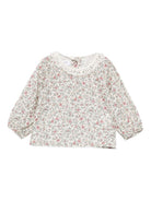 Camicia per neonata Jesurum Baby écru con stampa floreale ALBA VAR.23 JESURUM 