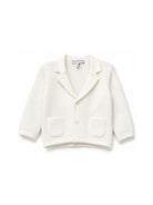 Blazer per neonato Emporio Armani Kids bianco a maniche lunghe EB001223 AF23412 U0007 EMPORIO ARMANI KIDS 