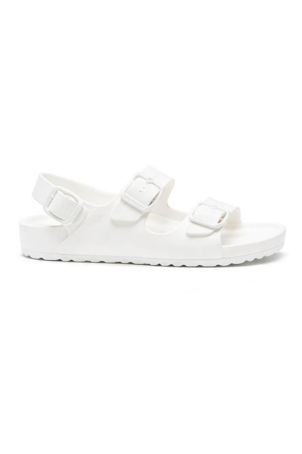 Sandali per bambini Birkenstock Kids Milano Essentials bianco con fibbia 1019458 WHITE BIRKENSTOCK KIDS 