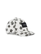 Cappello da baseball per bambina The Marc Jacobs Kids multicolore con stampa a fiori W60839 126 THE MARC JACOBS KIDS 