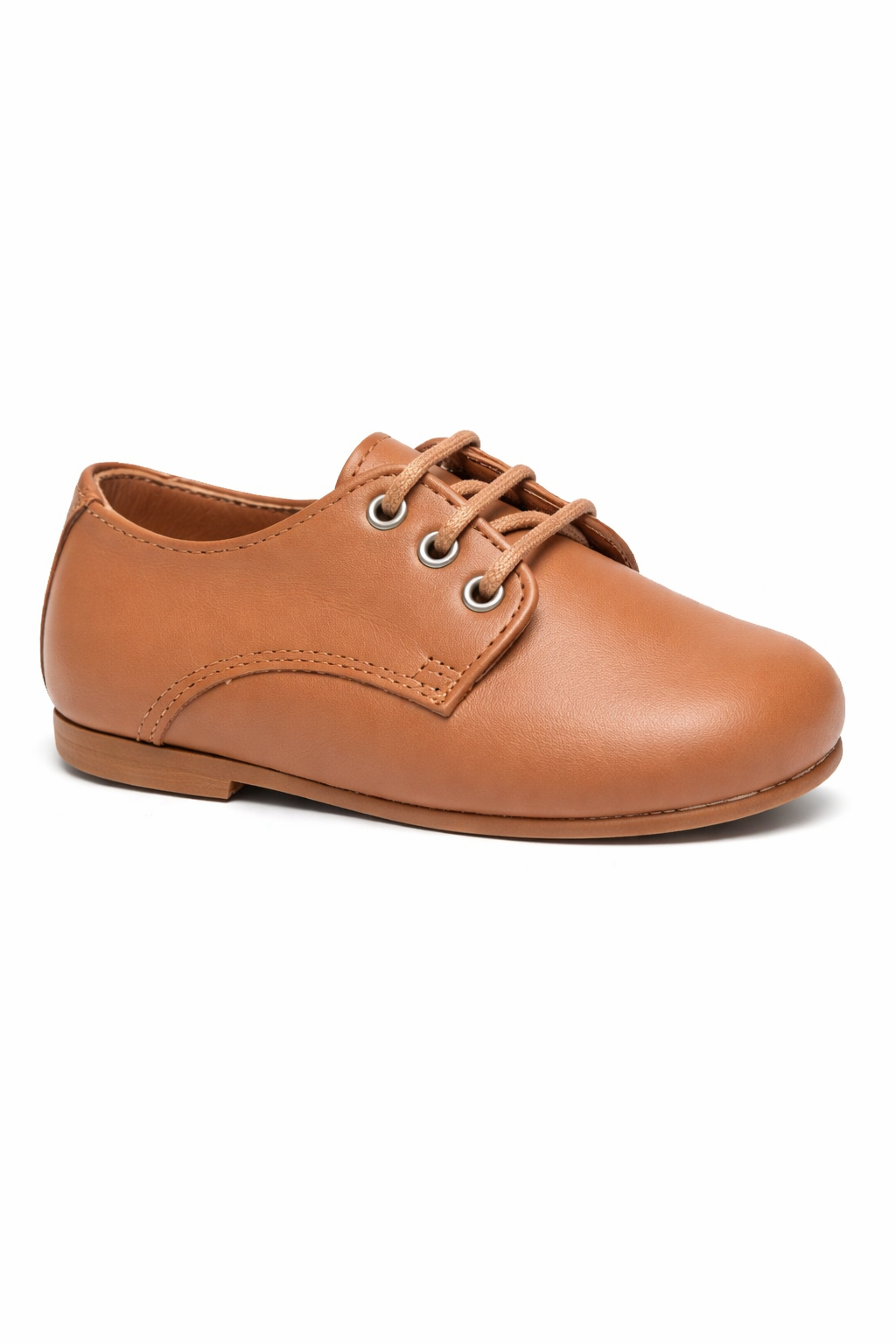 Scarpe primi passi per neonato Eli1957 marrone con lacci 14027AK CUOIO Eli Kids 