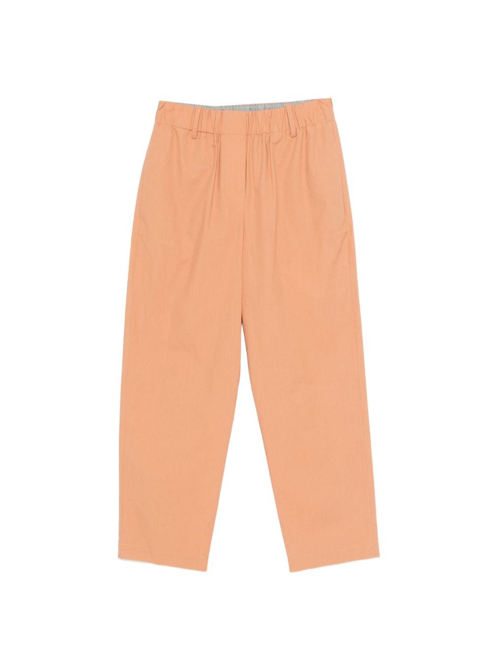 Pantaloni per donna Alysi arancioni con vita elasticizzata 116118 P6015 FARD ALYSI 