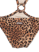 Costume da bagno per bambina MC2 Saint Barth Kids animalier con dettaglio anello LAU0005 00049L MC2 ST. BARTH KIDS 