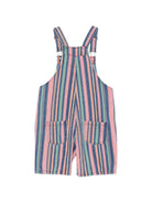 Salopette per bambina Konges Sløjd  multicolore con design a righe KS104972 STRIPE KONGES SLOJD KIDS 