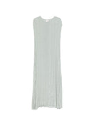 Abito per donna Alysi azzurro con dettagli ricamati 216304 P6047 ACQ ALYSI 