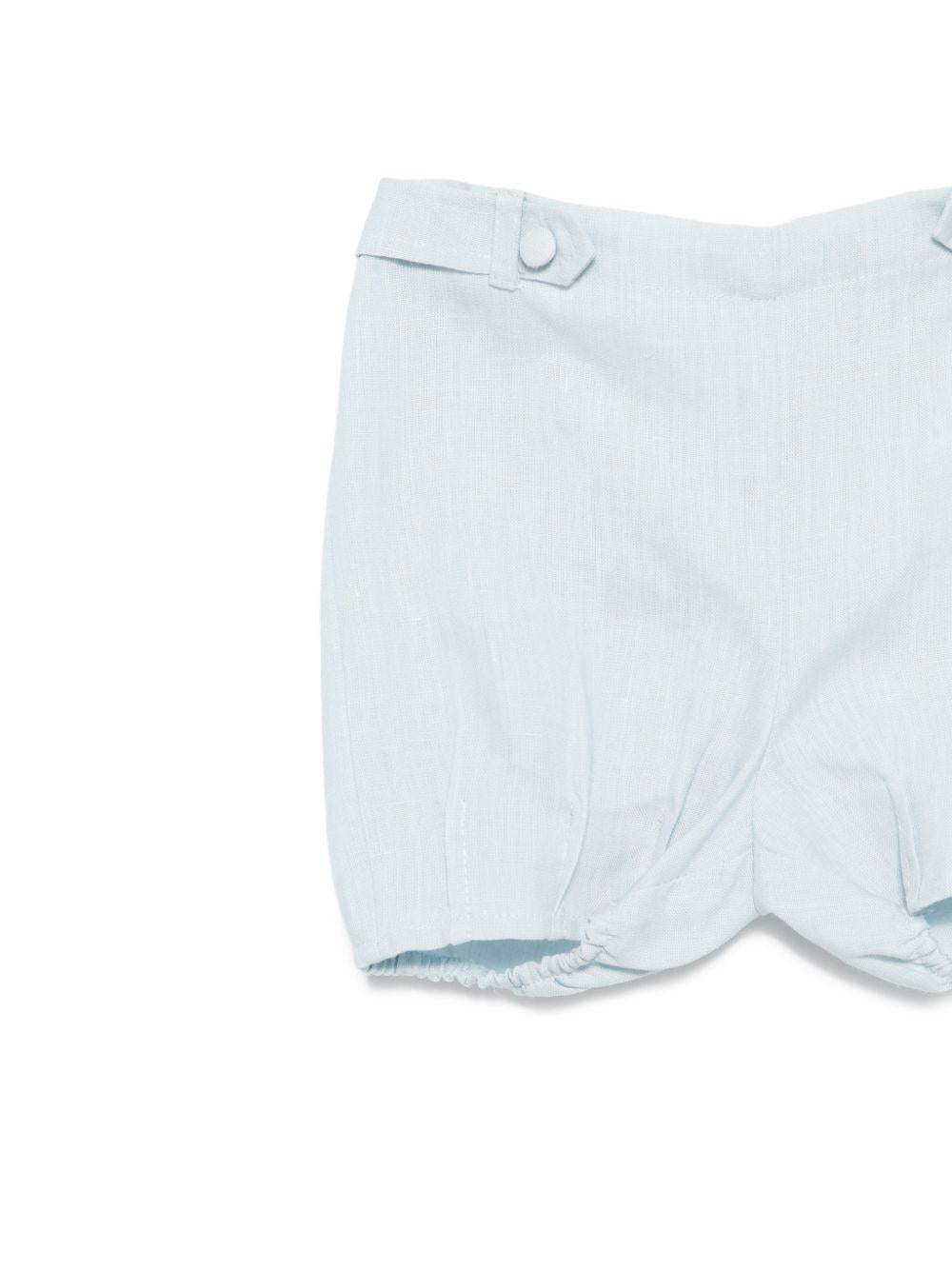 Set camicia e shorts per neonato Jesurum Baby multicolore con colletto a punta EPICURO ZORZI BIANCO JESURUM KIDS 