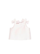 Top per bambina Simonetta rosa con dettaglio fiocco SY5A92 S0251 515 SIMONETTA KIDS 