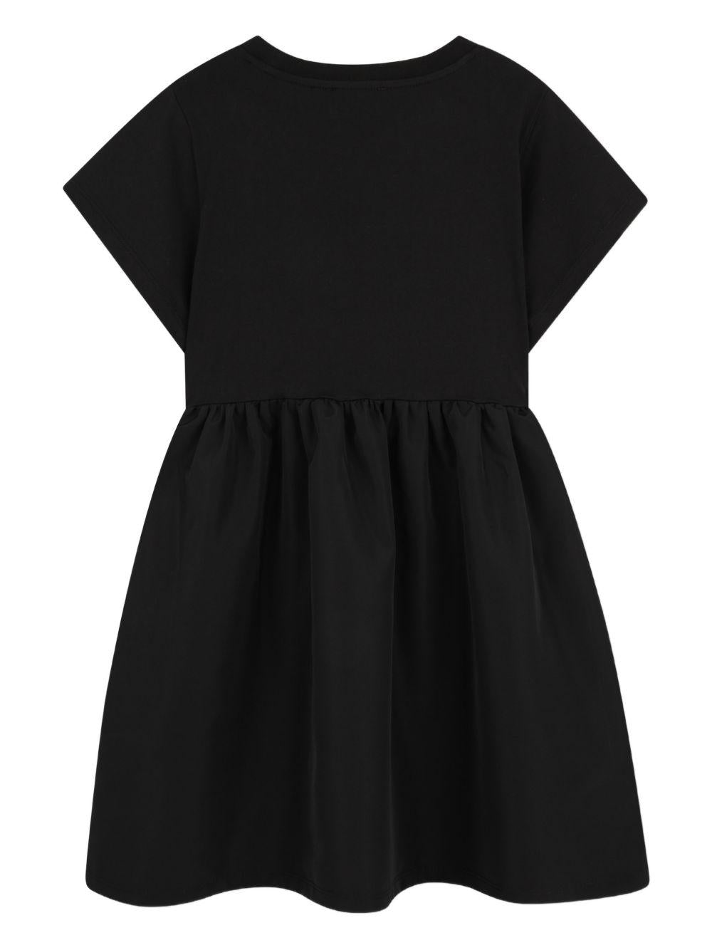 Abito per bambina Kenzo Kids nero con vita elasticizzata K61781 09B KENZO KIDS 