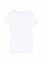 T-shirt per bambina Missoni Kids bianca con motivo a zigzag MY8A31 Z3672 100MC MISSONI KIDS 