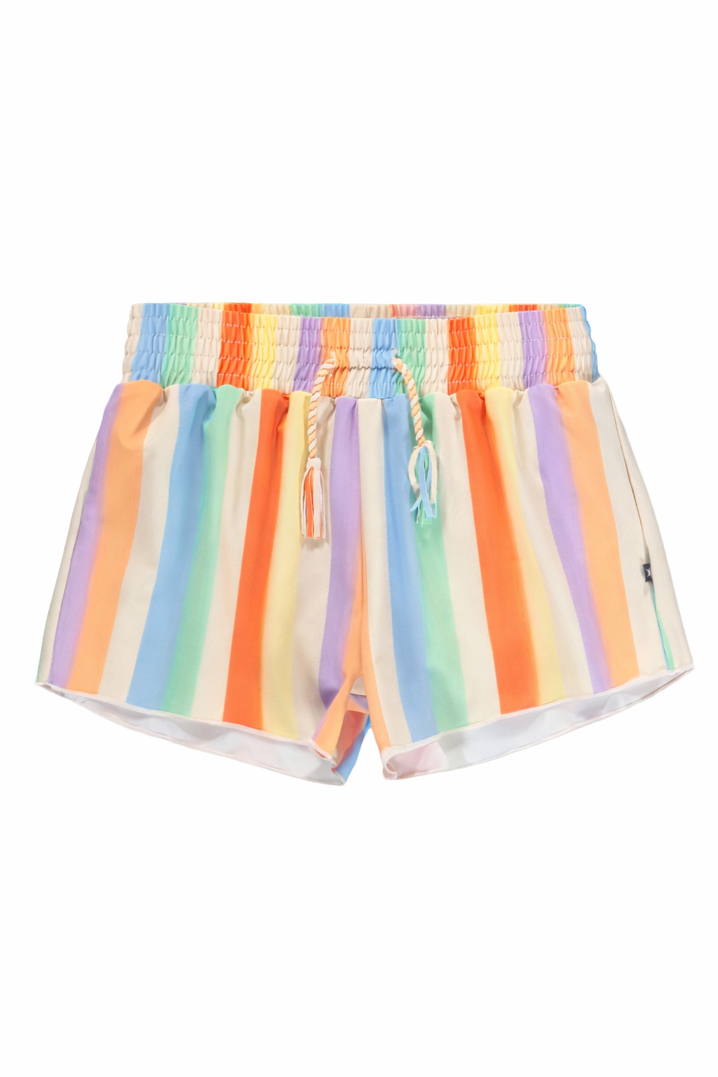 Shorts per bambina Molo Nicci multicolore con motivo a righe 8S26P301 9525 MOLO KIDS 