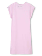 Abito Choupette per bambina Karl Lagerfeld Kids rosa con strass Z30456 46P KARL LAGERFELD KIDS 