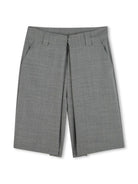 Shorts Ceremony per bambino Givenchy Kids grigio con passanti H30712 A47 GIVENCHY KIDS 