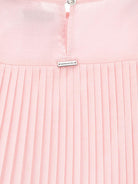 Abito per bambina Monnalisa rosa con applicazione a fiori 71G909 7364 0091 MONNALISA KIDS 
