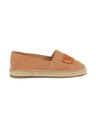 Espadrilles per bambina Chloé Kids marrone chiaro con ricamo C20879 239 CHLOE' KIDS 