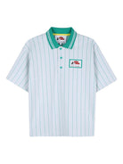 T-shirt per bambino The Marc Jacobs x Disney verde chiaro con motivo a righe W60777 126 THE MARC JACOBS KIDS 