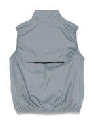 Giubbino smanicato per bambino K Way Kids grigio con design reversibile K7141EW AZP K-WAY KIDS 