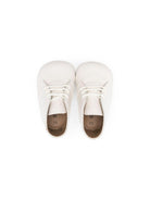 Stivali primi passi per neonato Eli1957 bianco in pelle stringati 11013AF BEIGE Eli Kids 