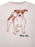T-shirt per bambino Bonpoint beige con stampa cane W05BTSK00017 104 BONPOINT 