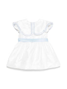 Abito per neonata JESURUM BABY Elettra bianco con dettaglio fiocco ELETTRA VAR.72 JESURUM KIDS 