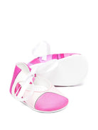 Scarpe per neonata Emilio Pucci Junior rosa con nastro PY0066 K0284 570BC EMILIO PUCCI KIDS 